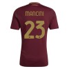 Maillot de Supporter AS Roma Mancini 23 Domicile 2024-25 Pour Homme